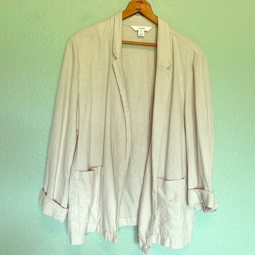 Old Navy linen blazer